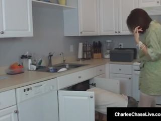Marvelous hard up Housewife Charlee Chase Meets & Bangs the Plumber!
