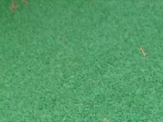 Awam mini golf dewasa filem dengan besar tit milf