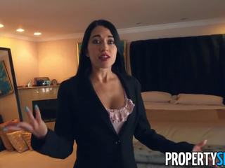 Propertysex i virgjër raketë scientist fucks suave real pasurive agjent