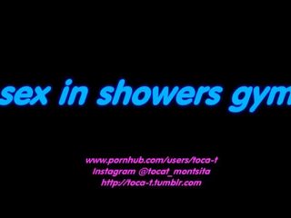 X rated movie in showers gym - Toca-t