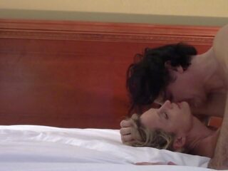 Real Homemade Couple Fucking in Bed with Loud Moaning