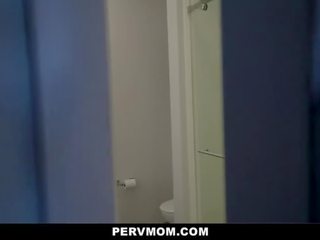 PervMom - Cheating Stepmom with Big Tits Deepthroats her Stepson