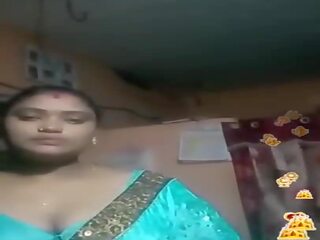 Tamil indiýaly çişik blue silky blouse live, ulylar uçin movie 02