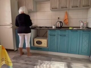 Milf spreads her big ass for anal dirty video her son