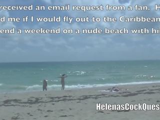 Jeg fikk knullet på den naken strand av en eldre svart mann med en bbc! voyeur