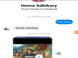 Facebookhot aunty hema shows her mudo body in facebook call